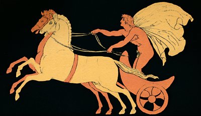 Chariot Race, 1880 by Antique