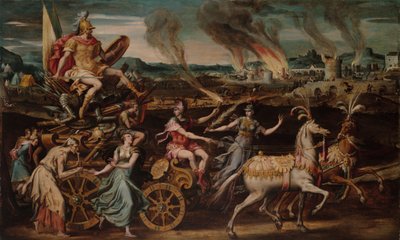 The Triumph of Mars by Antoine Caron