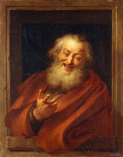 The Cheerful Democritus by Antoine Coypel