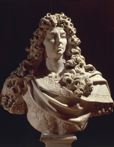 Bust of Louis XIV of France by Antoine Coysevox