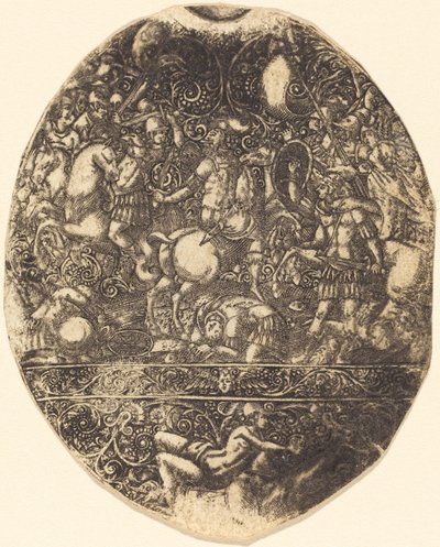 Siege of Troy by Antoine Jacquard
