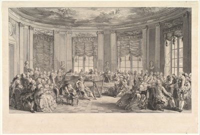The Concert by Antoine Jean Duclos