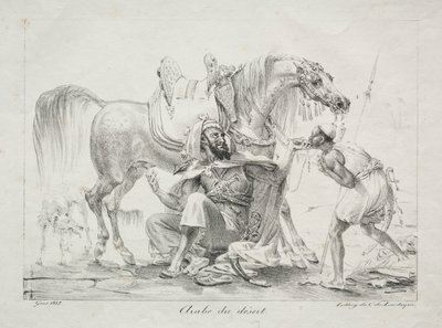 Arab of the Desert, 1817 by Antoine Jean Gros