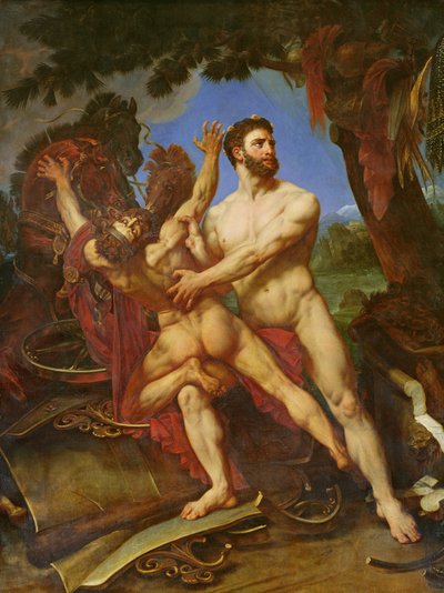 Hercules and Diomedes by Antoine Jean Gros