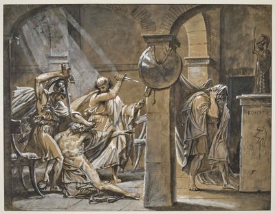 The Death of Timophanes by Antoine Jean Gros Baron
