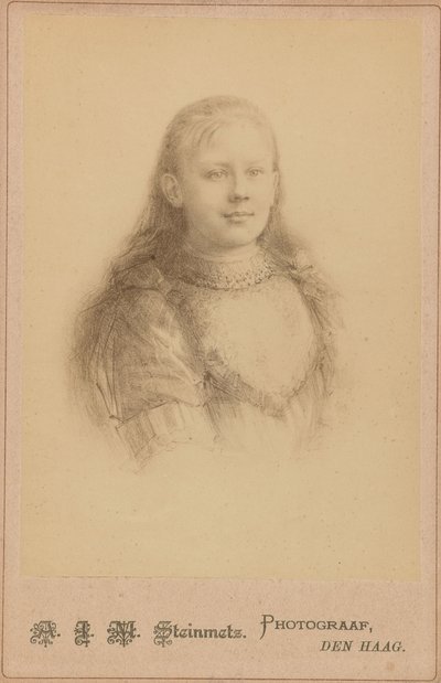 H.M. Queen Wilhelmina by Antoine Johan Marinus Steinmetz