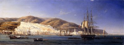 Alger Harbour by Antoine Leon Morel Fatio