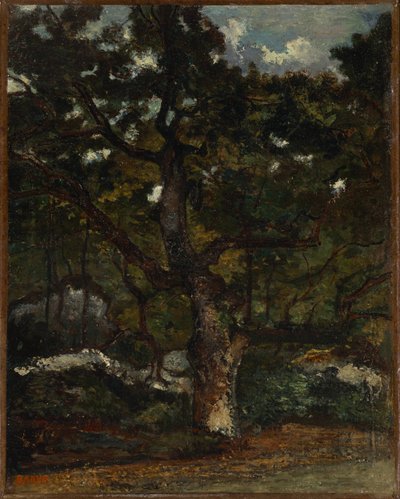 Part of the Forest of Fontainebleau by Antoine Louis Barye