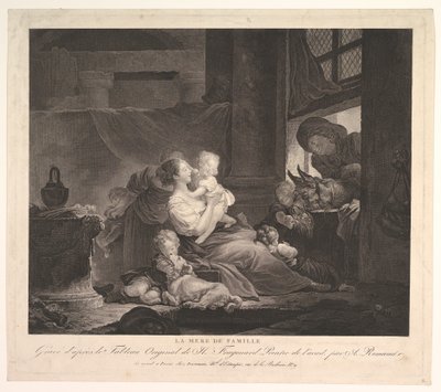 La Mere de Famille by Antoine Louis Romanet