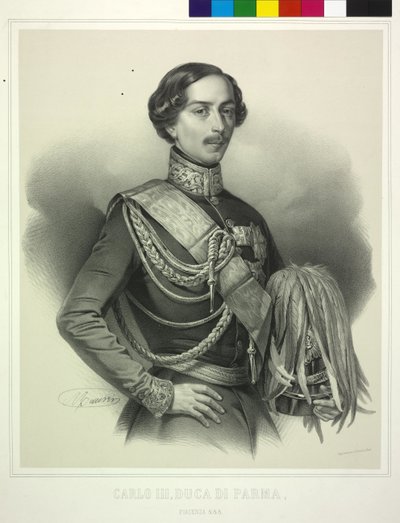 Duke Charles III of Parma by Antoine Maurin