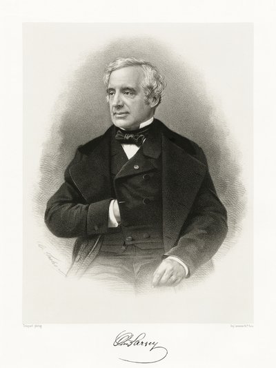 Félix Hippolyte Larrey by Antoine Rene Trinquart