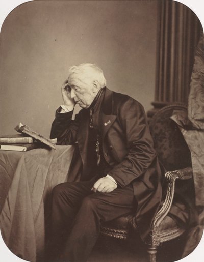 Unknown Male Sitter by Antoine Samuel Adam Salomon