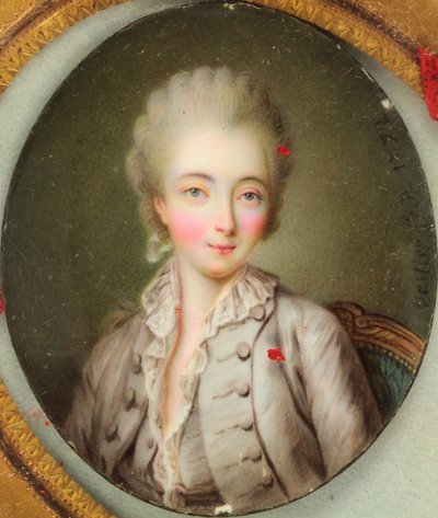 La Comtesse du Barry by Antoine Vestier