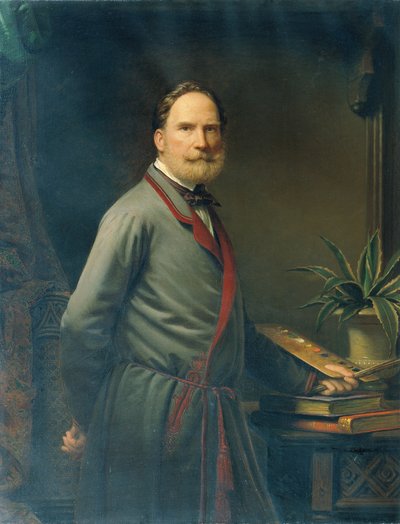 Self-Portrait by Anton Einsle