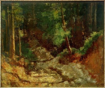 Forest Interior by Anton Faistauer