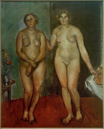Two Female Nudes by Anton Faistauer
