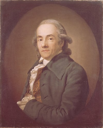 Portrait of Christian Friedrich Voss 1724-1795 by Anton Graff