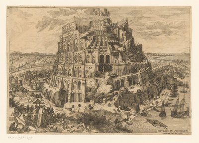 Tower of Babel by Anton Joseph von Prenner