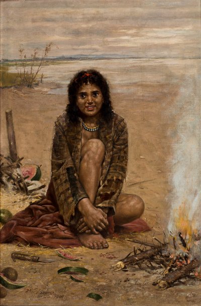A Gypsy Woman by Anton Kozakiewicz