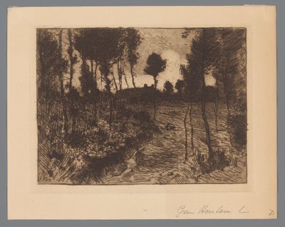 Forest Path at Evening by Anton L. Koster