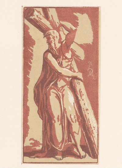 Saint Andrew by Anton Maria I Zanetti