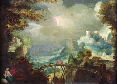 The Flight into Egypt by Anton Mirou
