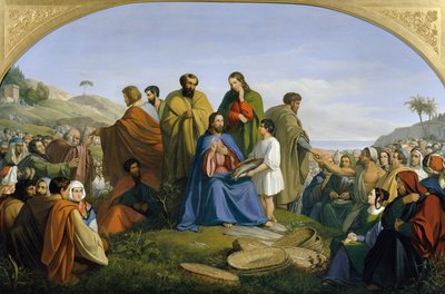 Multiplication of the Loaves by Anton Ritter von Perger