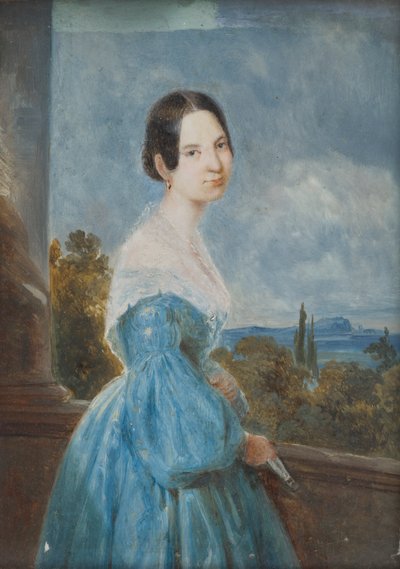 Girl Miniature by Anton Schrodl
