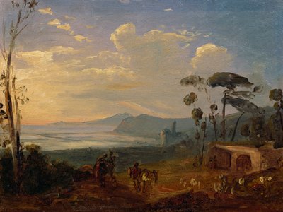 Bacoli and Campo Miseno by Anton Sminck Pitloo