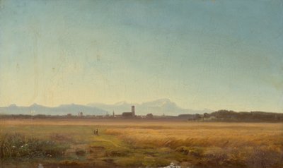 View of Munich by Anton Zwengauer
