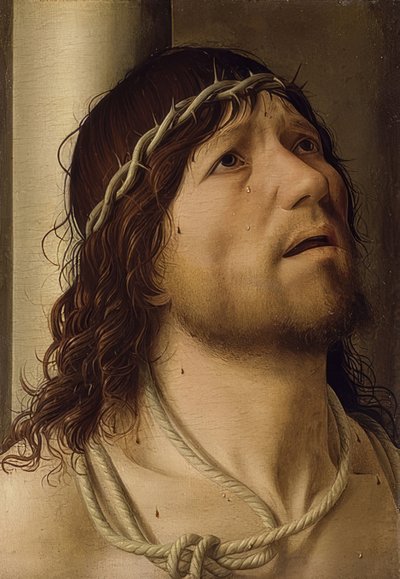 Christ at the Column by Antonello da Messina