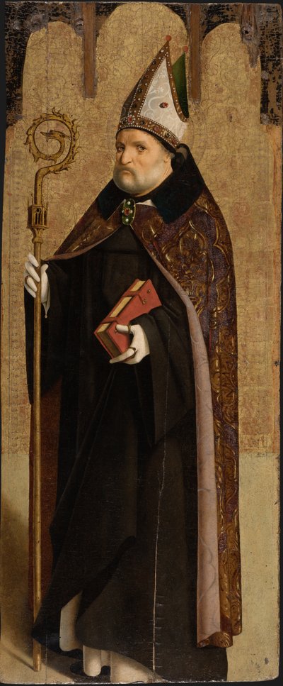 Saint Benedict of Nursia by Antonello da Messina