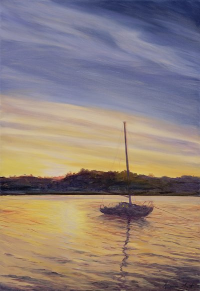 Boat at Rest by Antonia Myatt
