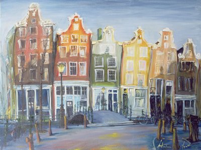 Houses of Amsterdam by Antonia Myatt
