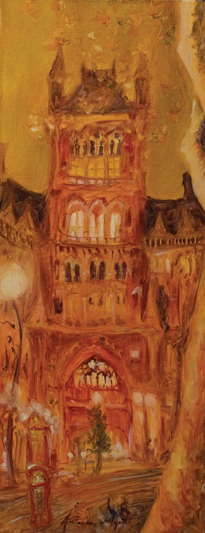 St Pancras Station, 2014 by Antonia Myatt