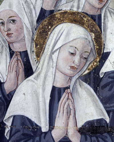 Saint Frances of Rome, 1468 by Antoniazzo Romano