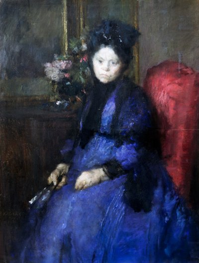 Portrait of my mother by Antonio Ambrogio Alciati
