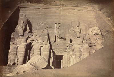 Temple of Ramesses II, Abu Simbel by Antonio Beato