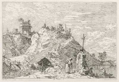 Views: A Pilgrim at Prayer by Antonio Canaletto