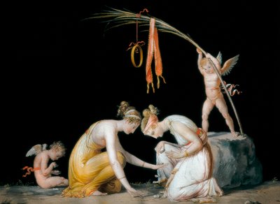 Astragals Players by Antonio Canova