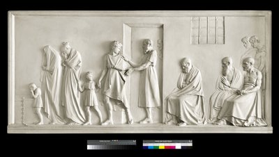 Socrates Leaving His Family by Antonio Canova