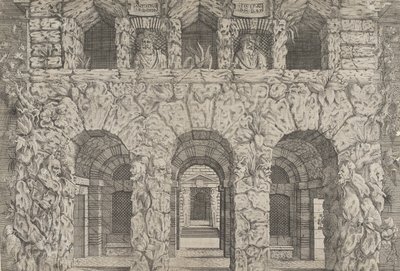 A Grotto by Antonio Fantuzzi