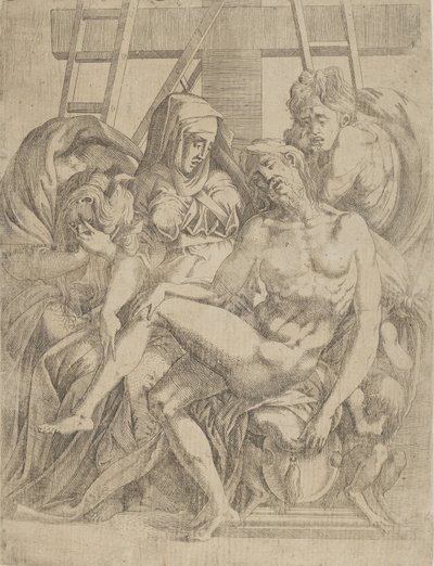 Pieta, 1540-45 by Antonio Fantuzzi