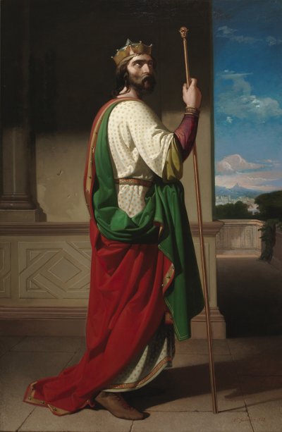 Liuva I, Visigothic King by Antonio Gisbert Pérez