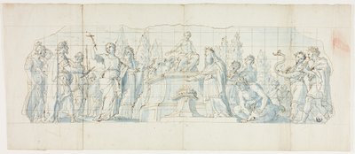 Saint Bibiana Refusing to Sacrifice to Jupiter by Antonio Grano