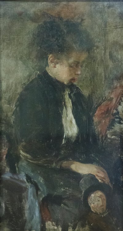 Little Model by Antonio Mancini