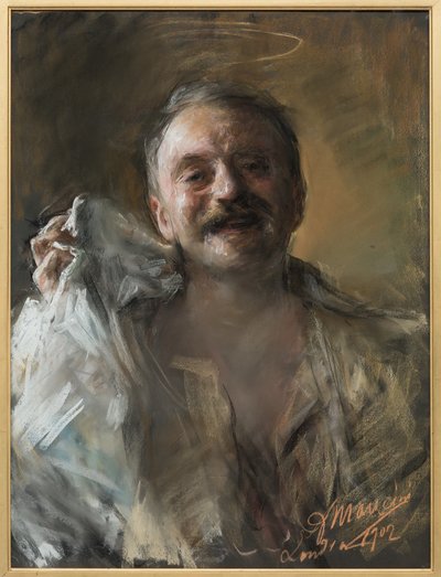Self Portrait by Antonio Mancini
