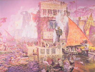 The Colossus of Rhodes by Antonio Munoz Degrain