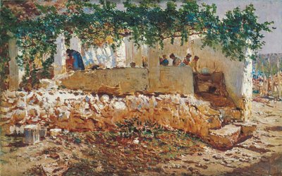 Washerwomen by Antonio Munoz Degrain
