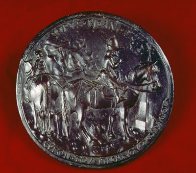 Medal depicting John Paleologus VIII (d.1448) by Antonio Pisanello